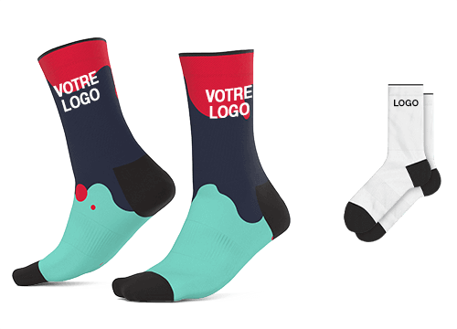 Glide - Chaussettes personnalisées avec logo Glide - Chaussettes personnalisées avec logo