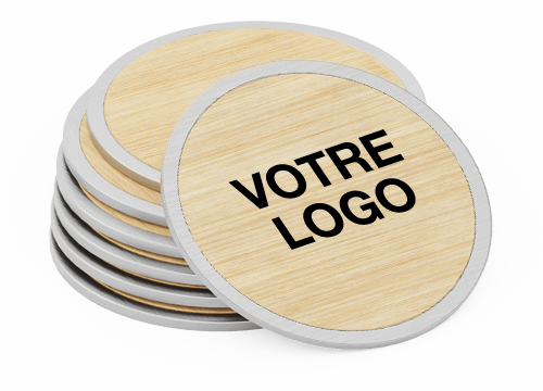 Base - Sous-Verres publicitaires avec logo Base - Sous-Verres publicitaires avec logo