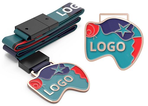 Champ - Médailles personnalisables