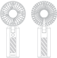 Mini ventilateur Sérigraphie