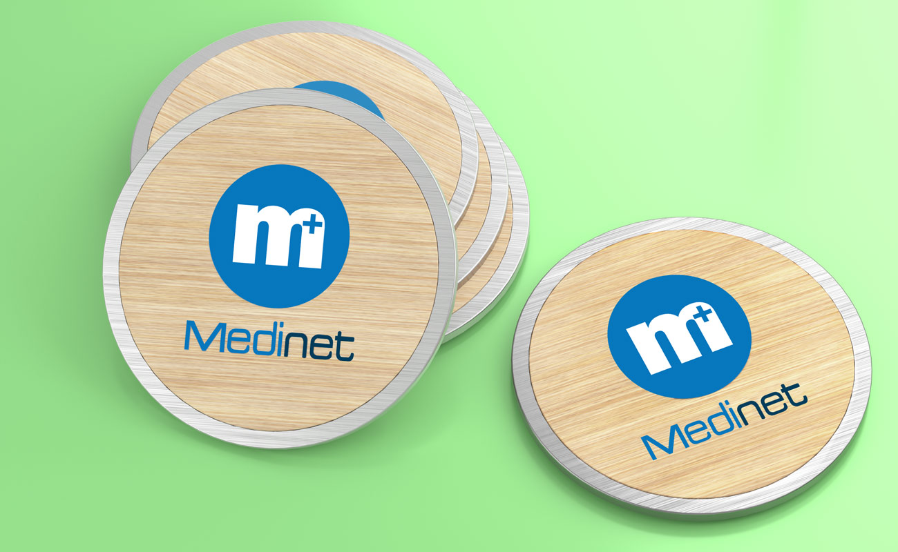 Base - Sous-verres en bambou objets publicitaires gallery thumbnail