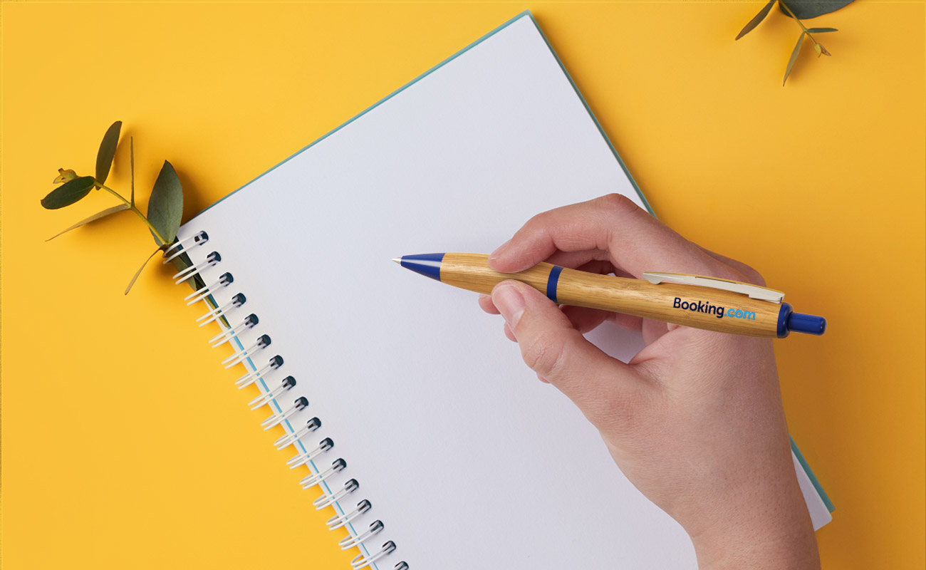 Contour - Stylos en bambou objets publicitaires gallery thumbnail