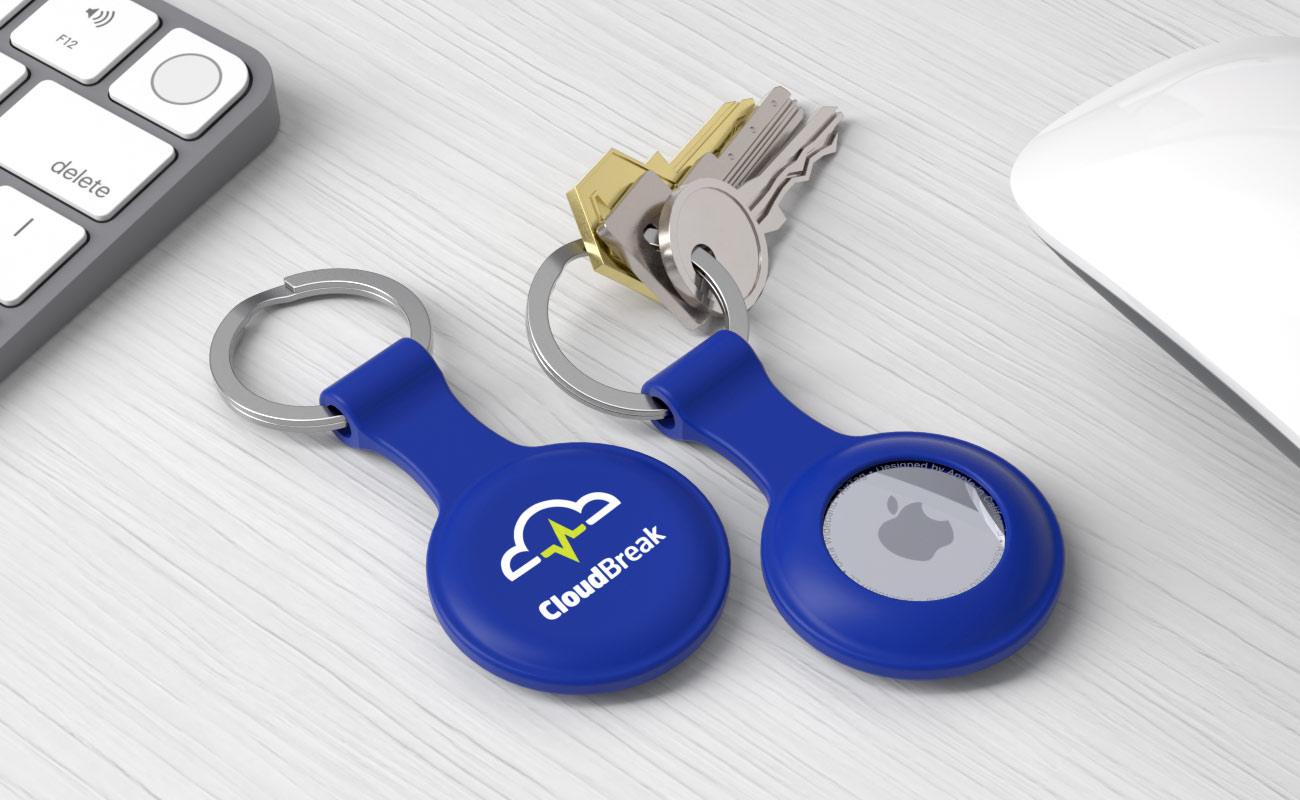 Cradle - Étuis pour AirTag avec logo gallery thumbnail