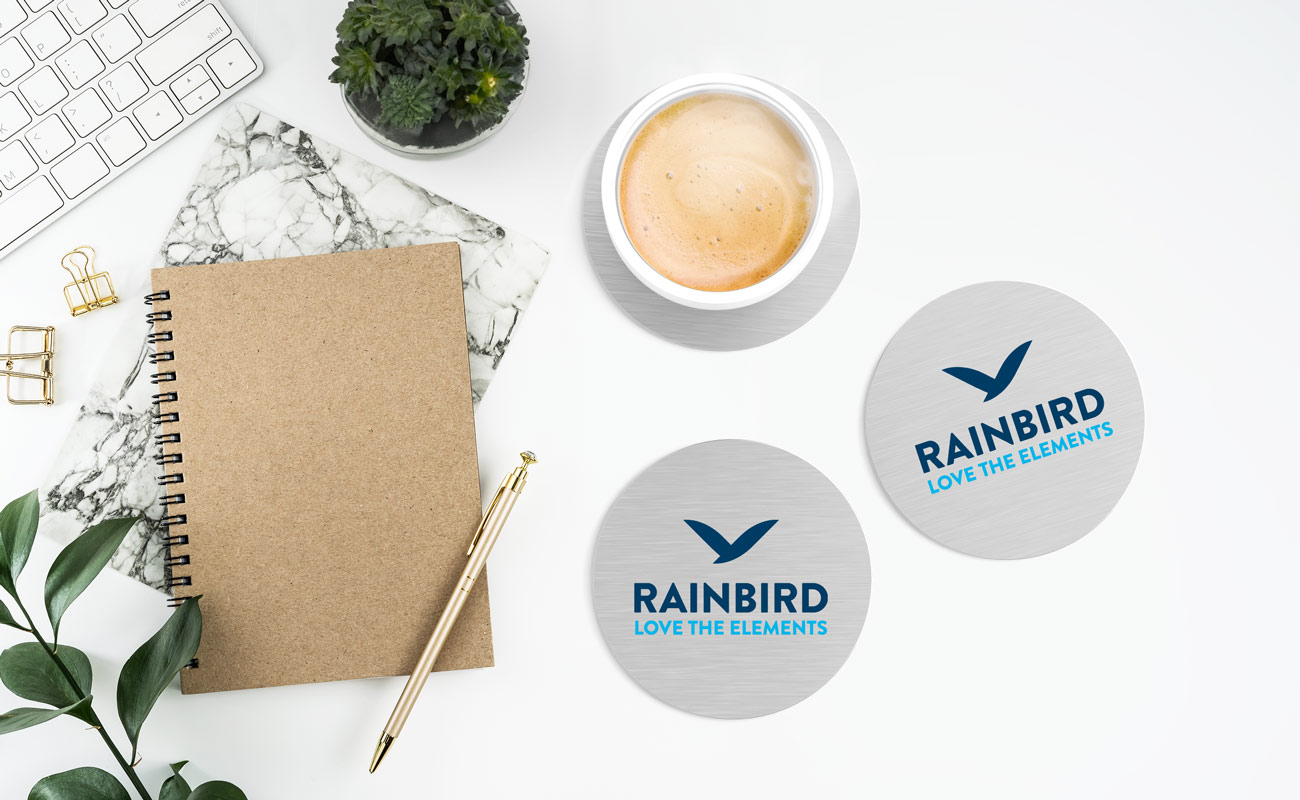 Disc - Sous-verres en aluminium goodies personnalisés gallery thumbnail