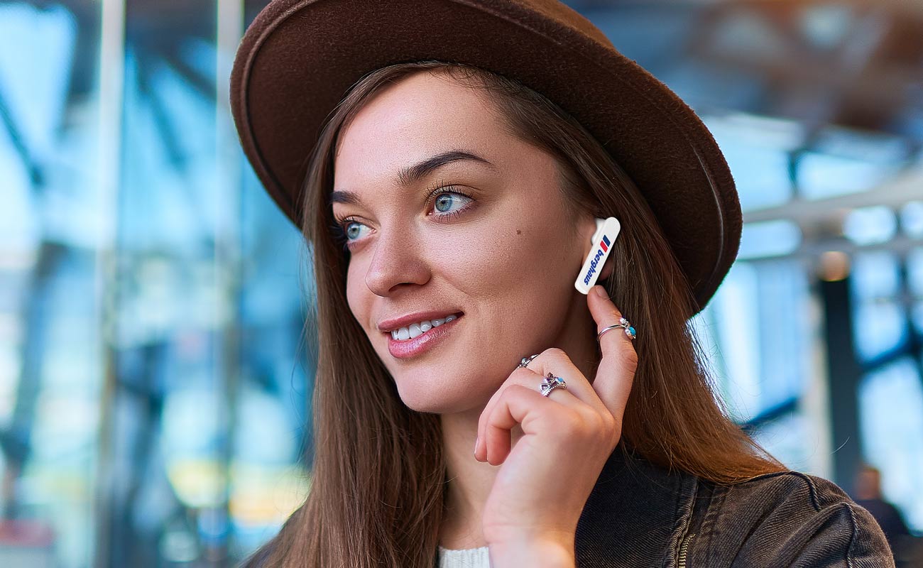 Duet - Écouteurs publicitaires avec chargement gallery thumbnail