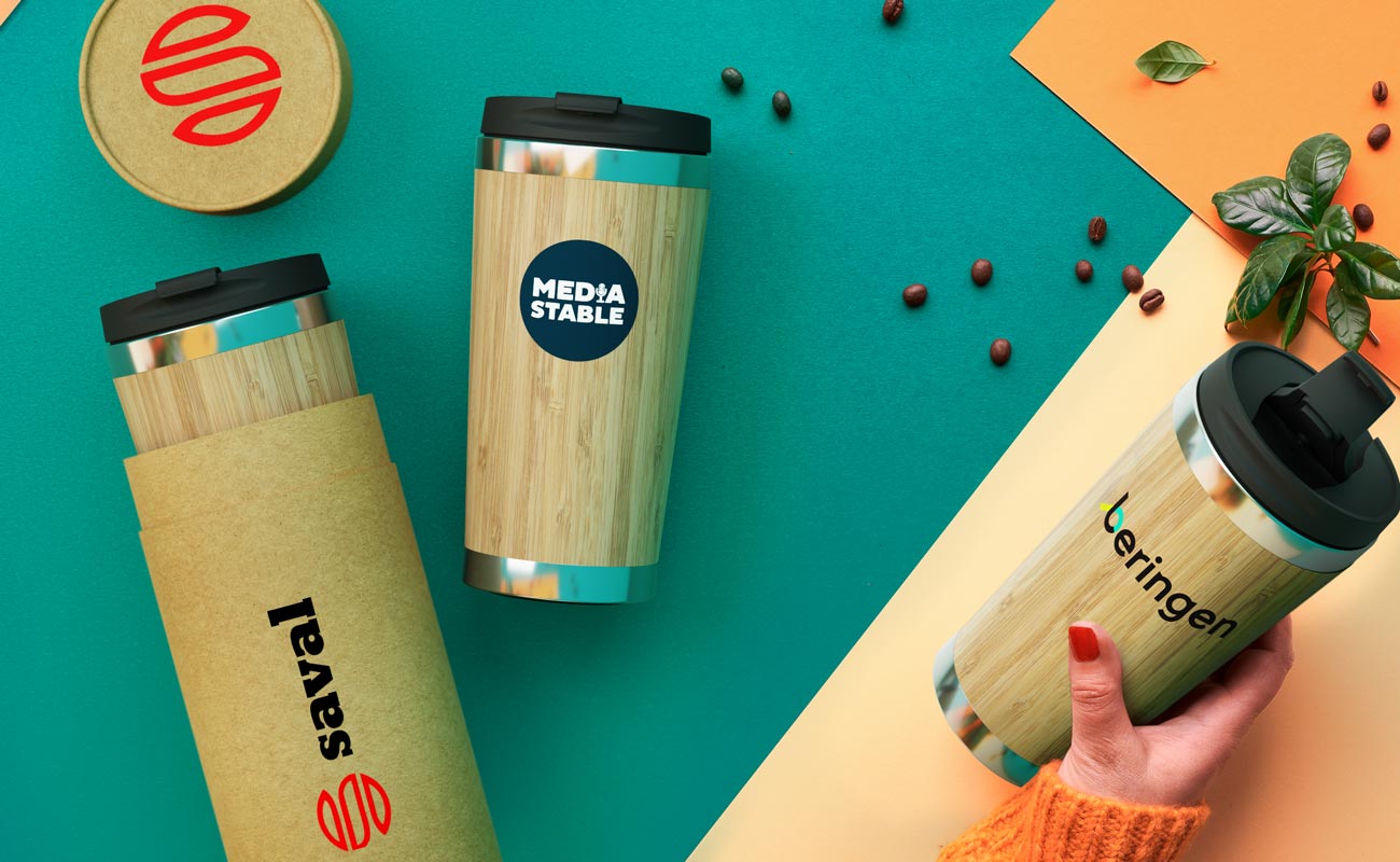 EcoSip - Mugs de voyage marqués EcoSip - Mugs de voyage marqués