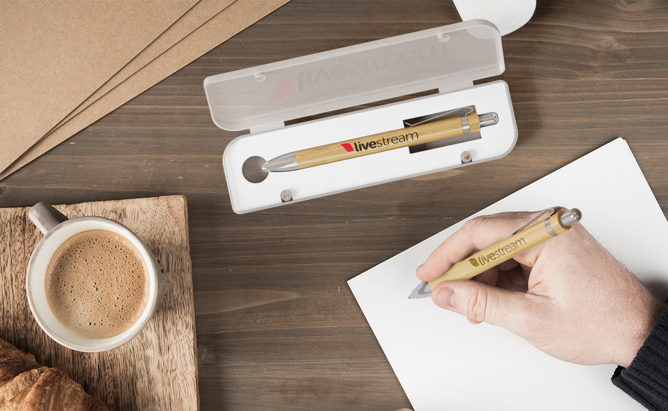 Essence - Stylos en bambou personnalisables gallery thumbnail