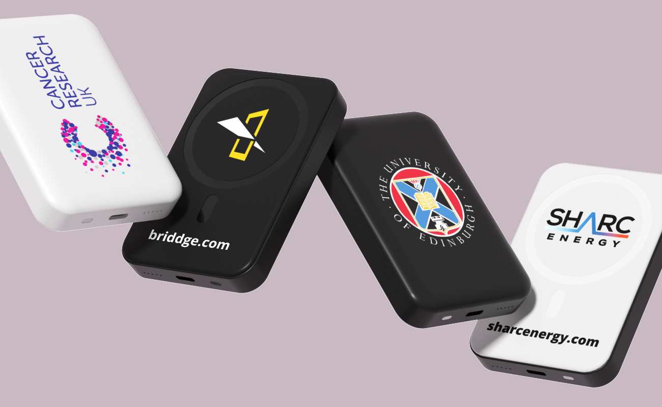 Force - Power banks magnétiques sans fil publicitaires avec logo gallery thumbnail
