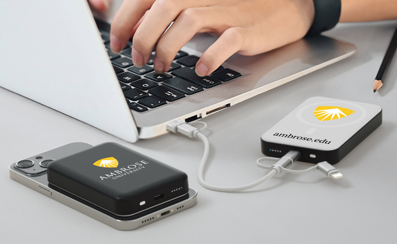 Force - Power banks magnétiques sans fil promotionnels avec logo gallery thumbnail