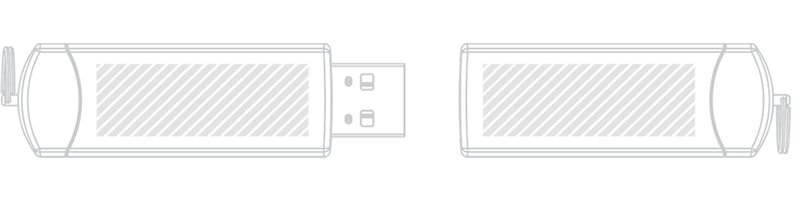 Clé USB Sérigraphie Clé USB Sérigraphie