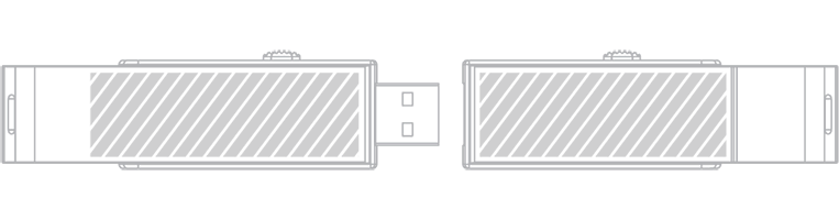 Clé USB Sérigraphie