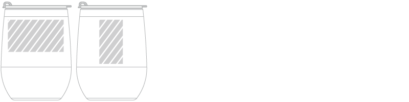 Tasse de voyage Sérigraphie Tasse de voyage Sérigraphie