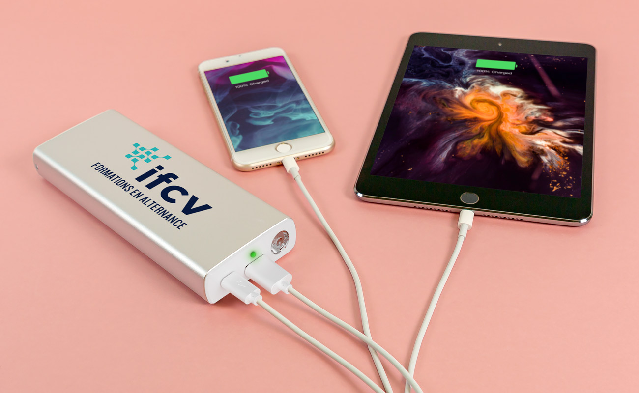 Titan - Powerbank Personnalisable gallery thumbnail