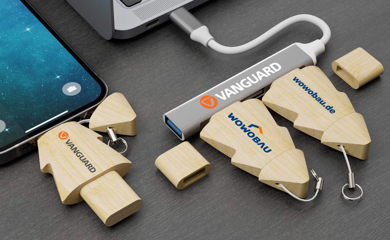 Tree Duo - Clés USB Personnalisée gallery thumbnail