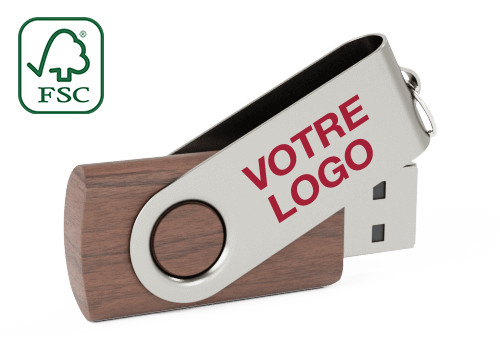 Twister Wood - Clé USB En Forme De Clé Twister Wood - Clé USB En Forme De Clé