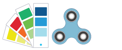 Références Pantone® Hand Spinner